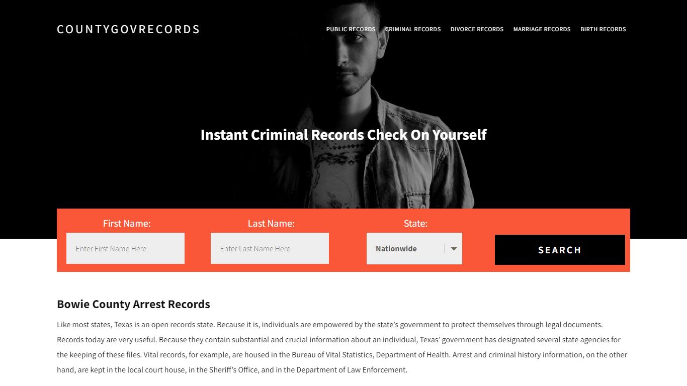 Bowie County Arrest Records | Get Instant Reports On People